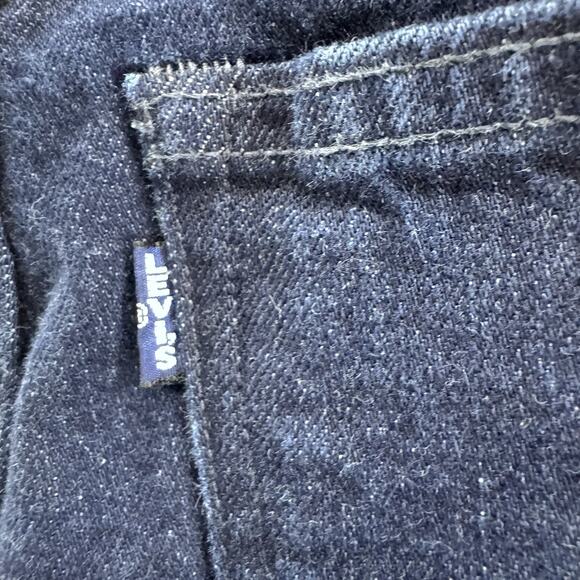 Anthropologie X Levis Jeans Womens 27 Blue Sky Rinse Stems Flare Mid Rise - Picture 11 of 16